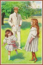 father with children